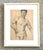 Figurative Vintage Boho Male Figure Drawing For Sale - Image 3 of 5