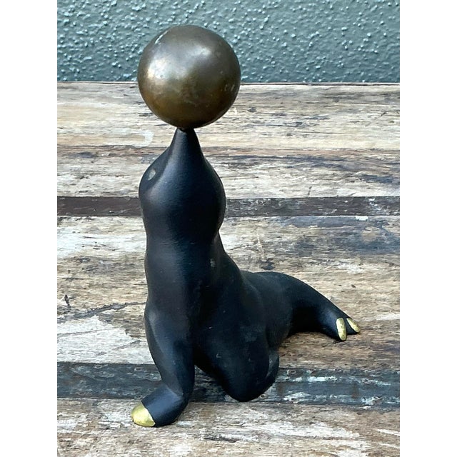 Vintage Mexican Seal With Ball For Sale - Image 11 of 12