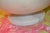 Huge White / Gray Veined Round Marble Pedestal Bowl Deep Compote - Centerpiece For Sale - Image 6 of 15
