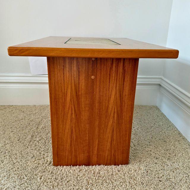 Late 1970s Gangsø Møbler, Teak End Table, Made in Denmark For Sale - Image 6 of 18