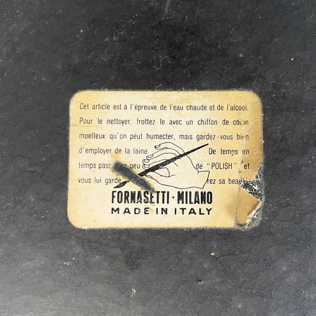Italian Mid-Century Modern Coffee Table Drawing Tools by Piero Fornasetti, 1960s For Sale - Image 17 of 18
