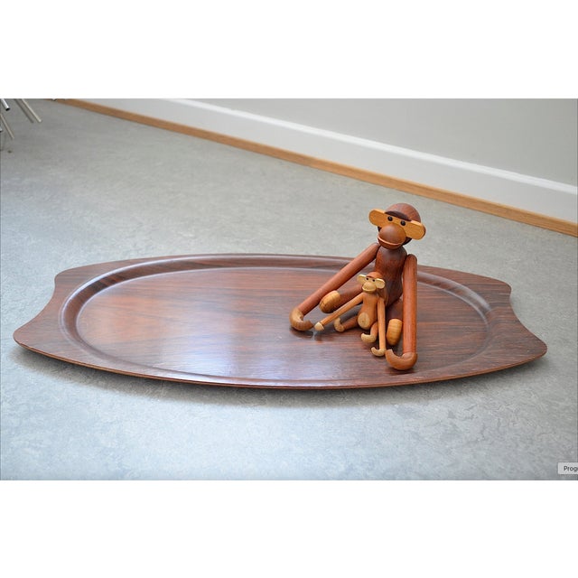 Teak Tray from Langva, 1960s For Sale - Image 4 of 10