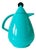 Vintage Postmodern Thermos Kan Turquoise Kunststof Leifheit 1980s For Sale
