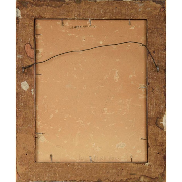 Impressionist Red Adobe House in the Desert by Elizabeth Ann Higgins For Sale - Image 3 of 3