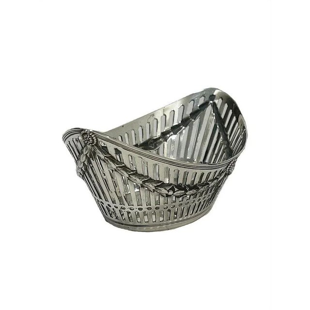 Dutch silver small bonbon basket, by Gerardus Schoorl, 1914 A Dutch silver bonbon basket, made by Gerardus Schoorl,...