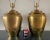 1970's Chapman Brass Table Lamps Scalloped Base- A Pair For Sale - Image 11 of 11