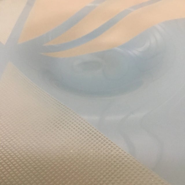 1980s Grant Art Glass Cut Back Glass Dishes - A Pair For Sale - Image 5 of 7