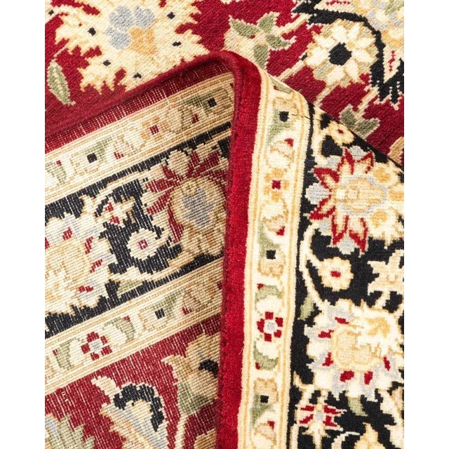 Mogul, One-of-a-Kind Hand-Knotted Area Rug in Red, 3' 2" x 5' 3" For Sale In New York - Image 6 of 8