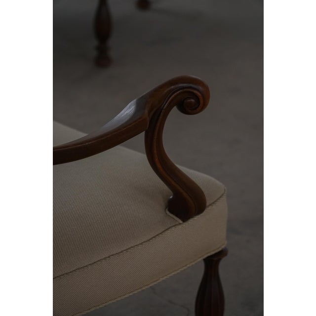 Early 20th Century Art Nouveau Danish Easy Chairs, 1920s, Set of 2 For Sale - Image 12 of 18