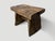 Contemporary Andrianna Shamaris Wabi Sabi Teak Wood Side Table or Stool For Sale - Image 3 of 5