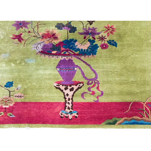 Early 20th Century Chinese Art Deco Rug For Sale - Image 13 of 14