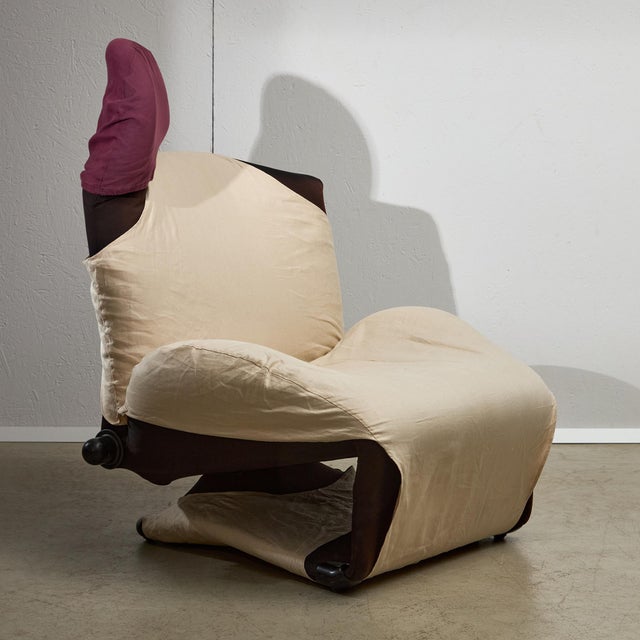 Wink Chair by Toshiyuki Kita for Cassina, 1980s For Sale - Image 6 of 18