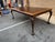 American Stickley Chippendale Style Ball & Claw Feet Inlaid Mahogany Extension Dining Room Table With Leaf For Sale - Image 3 of 11