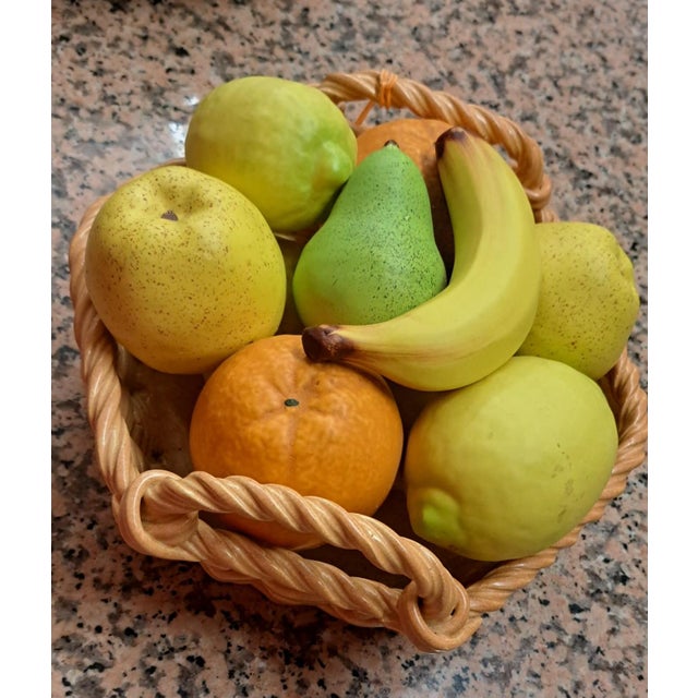 Manises Ceramic Fruit Bowl, 1970 For Sale - Image 9 of 11