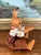 Vintage Hand-Carved Wooden Rabbit Doll With Articulated Limbs and Handmade Clothing. For Sale In Seattle - Image 6 of 10