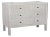 NOIR Conrad 6 Drawer Dresser, White Wash For Sale