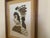 A striking vintage collage portrait crafted from real butterfly wings and delicate patterned materials. The piece depicts...