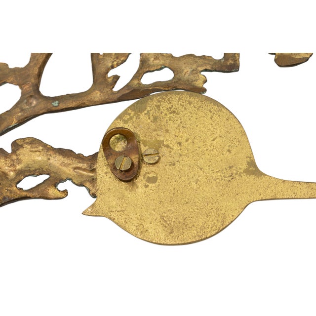 1980s Vintage 1988 Bijan Jazai Shokatfard Metal Landscape Sculpture For Sale - Image 5 of 7