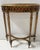 Louis XVI Style Console and Interior Mirror in Gilded Wood, Set of 2 For Sale - Image 4 of 18