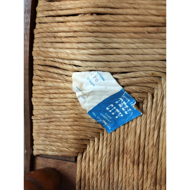 Vintage Tell City Chair Company Dining Chairs Set of 4 For Sale - Image 11 of 12