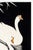 White Chinese Geese Swimming, Vintage Japanese Woodblock Print Reproduction, 32" X 48" For Sale - Image 4 of 11
