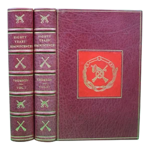"Eighty Years' Reminiscences Vol. I & Ii" 1904 Thomson, Anstruther