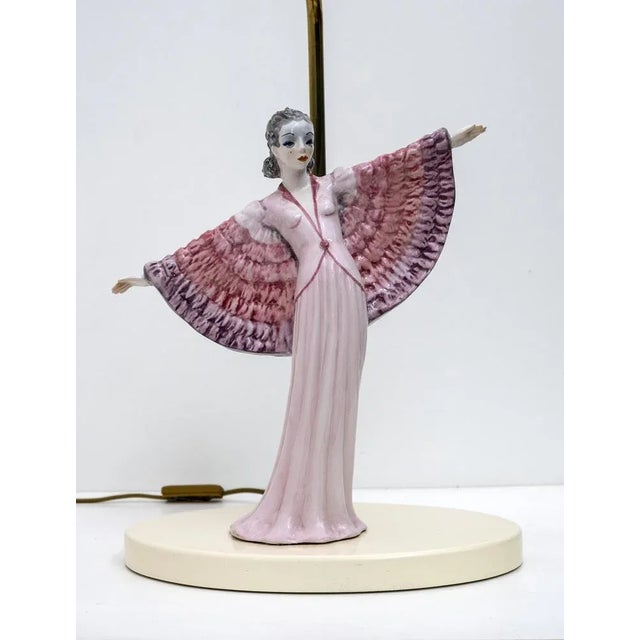 Mid-Century Modern Ceramic Table Lamp from Tarcisio Tosin, Italy, 1960s For Sale - Image 9 of 11