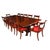 Antique 20th Century George IV Regency Dining Table & Chairs, Set of 13 For Sale - Image 12 of 12