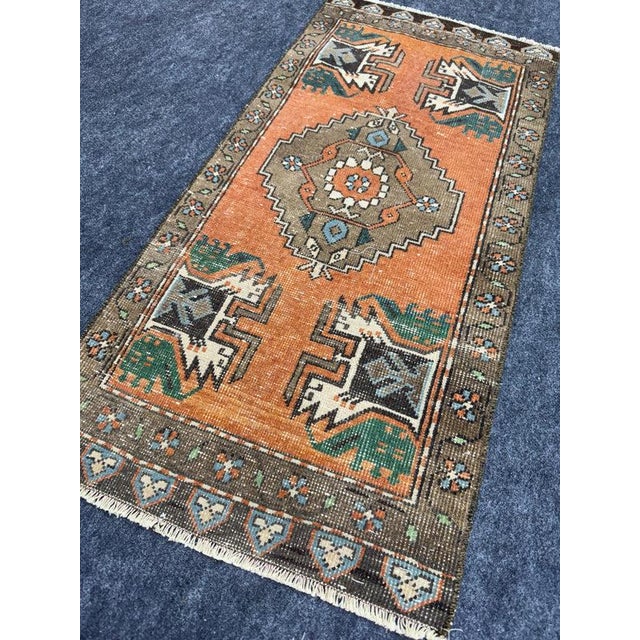Early 21st Century Turkish Yastik Rug 1'7" x 3'4" For Sale - Image 5 of 5