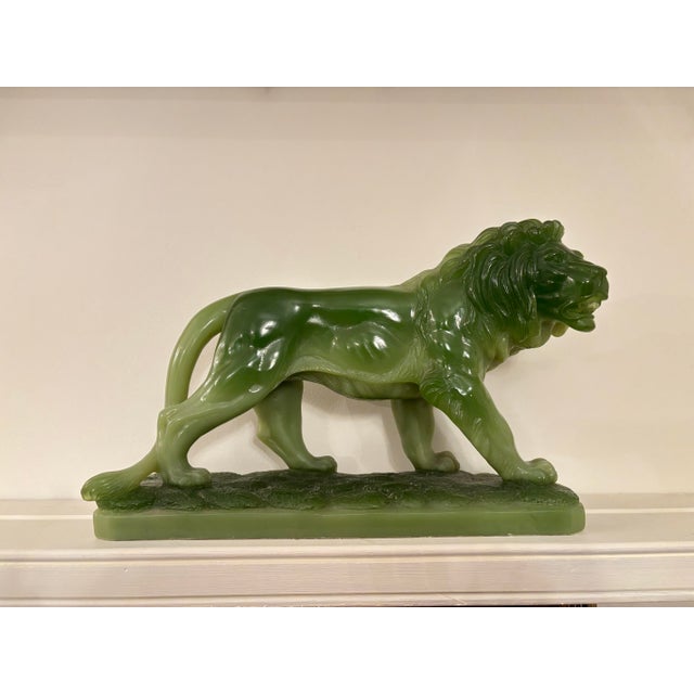 1960s Lion Statue by Italian Artist G. Ruggeri For Sale - Image 4 of 4