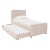 Angela Blush Trundle Bed in Twin For Sale