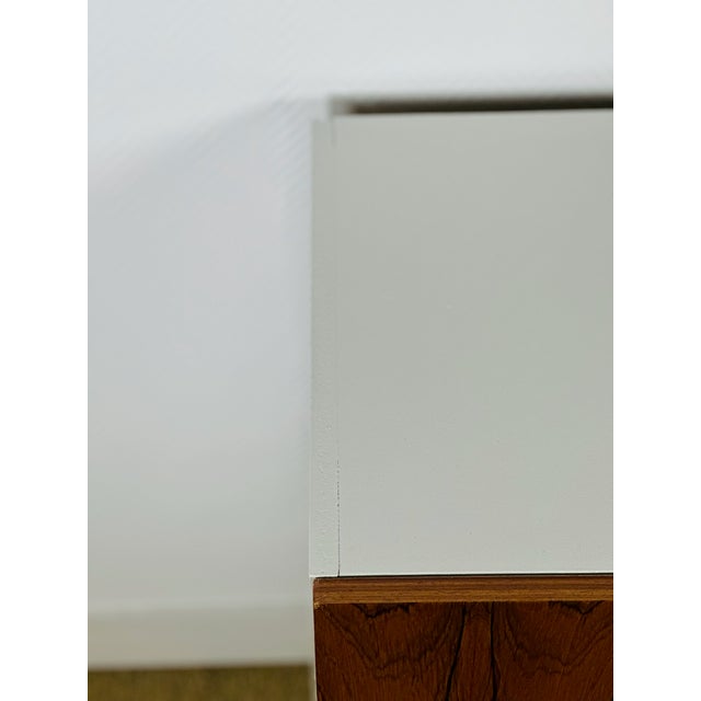 Brown Vintage Sideboard in Walnut, 1960 For Sale - Image 8 of 12