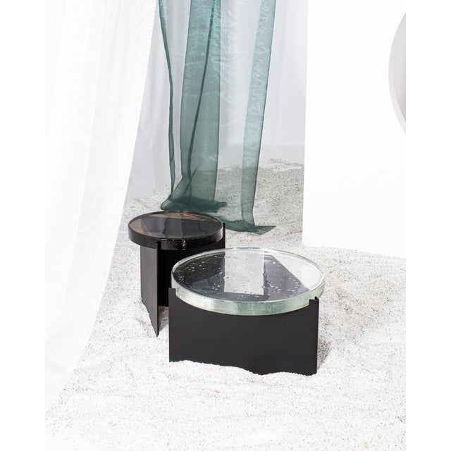 Alwa Two Amber Black Side Table by Pulpo For Sale - Image 9 of 14