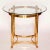 1970s Italian Brass and Glass Hoof Feet Table For Sale - Image 13 of 13