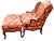 French Country Experience the Peak of Traditional Elegance With This Custom French Country Bergère Chair and Ottoman by Taylor King. 1980s For Sale - Image 3 of 12