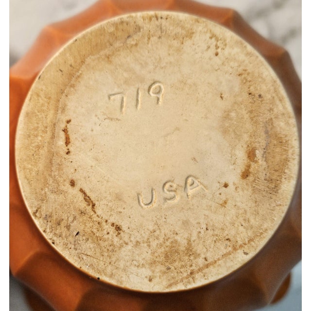 Mid 20th Century Sebring Studios Orange McCoy Canisters- Set of 3 For Sale In Charlotte - Image 6 of 12