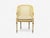 French Louis XVI Style, Barrel Back Occasional Chair, Cream Painted Wood, Cane, 1960s For Sale - Image 3 of 11