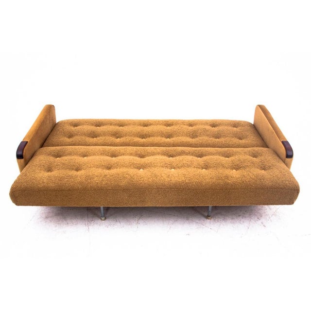 Mid-Century Modern Yellow Bouclé Sofa, Denmark, 1960s For Sale - Image 9 of 11