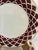 Mid 20th Century Vintage Pickard Fine China Salad Plates, Set of 8, Burgundy & Gold Fan Pattern For Sale - Image 5 of 11