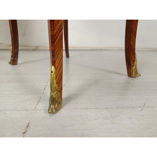 Louis XV Style Bedside Tables, 1950s, Set of 2 For Sale - Image 9 of 18