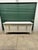 Romweber Vintage Romweber Neoclassical Dresser in White Lacquer With Monumental Brass Torch Pulls For Sale - Image 4 of 6