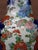Important Imari porcelain vase with blue, coral and polychrome decoration, with gold highlights, characters in reserves,...