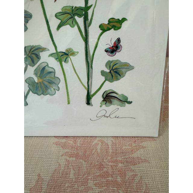 Paper Storybook Pair of Whimsical Botanical & Garden Prints For Sale - Image 7 of 9