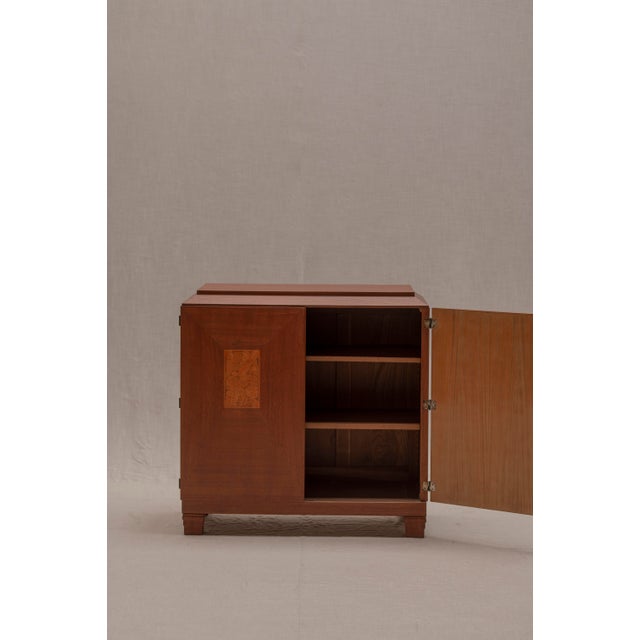Mid-Century French Art Deco Style Cabinet, 1940s For Sale - Image 3 of 15