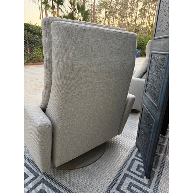 Set of 2 Como Comfort Air Italian Inspired Zero Gravity Chairs by American Leather Brand For Sale - Image 13 of 16