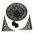 Vintage Cast Iron Brackets Tazza and Match Holder For Sale