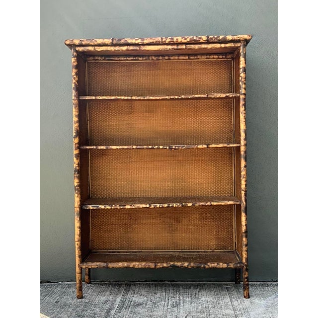 Vintage Tortoise Bamboo Etagere For Sale - Image 11 of 12