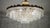 Gold Brass and Lead Crystal Ten-Light Chandelier, 1970s For Sale - Image 8 of 8