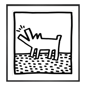 Untitled, (Barking Dog), Keith Haring