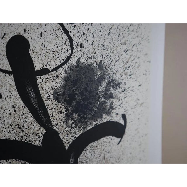 Abstract 1971 Joan Miró Print for Derrière Le Miroir For Sale - Image 3 of 5